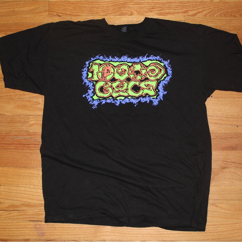 Hot topic 100 gecs tee black